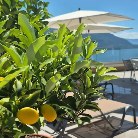 Appartement Sollevante Mit Pool Und Fantastischem Seesicht